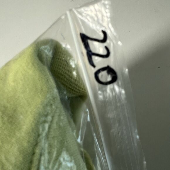 Stussy Hoodie Sweatshirt Mens S Yellow Green Pullover Logo Streetwear - Picture 9 of 9